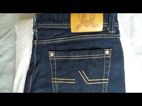 Видео: Джинсы от russjeans. 21 унция. 3 месяца носки. Особенности.