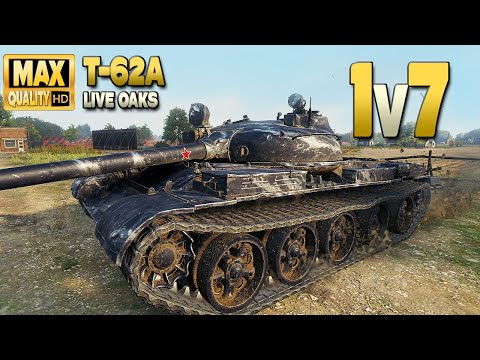 Видео: Профессиональный игрок Т-62А в очень захватывающем триллере - World of Tanks