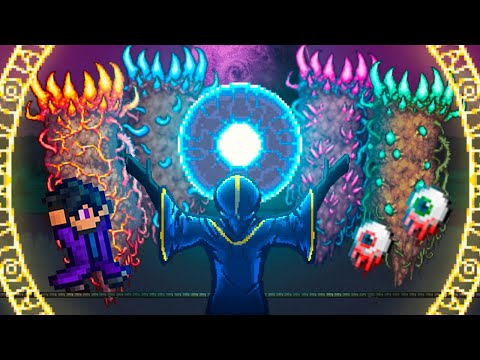 Видео: Самый СЛАБЫЙ босс и мощь великих СТОЛПОВ Terraria — прохождение