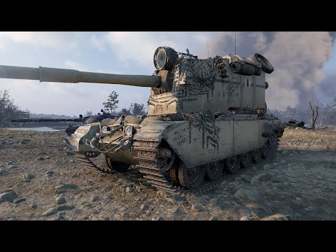 Видео: FV4005 Stage II - Процент пробития брони 100% - World of Tanks