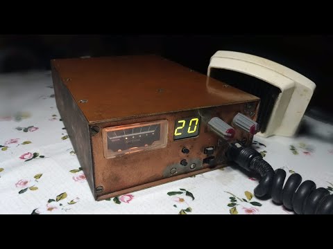 Видео: Ламповый усилитель и моя самодельная радиостанция.