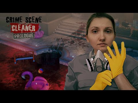 Видео: УБОРКА ПОСЛЕ РЕЗНИ В ОСОБНЯКЕ ► Crime Scene Cleaner: Prologue
