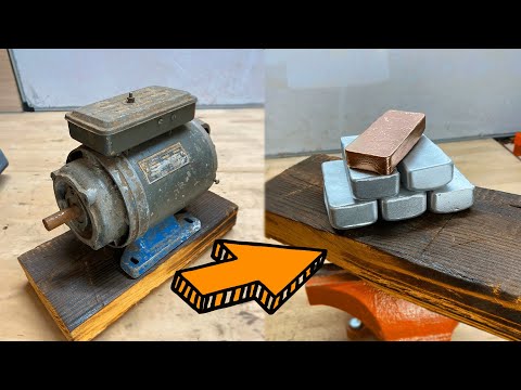 Видео: Переработал советский электродвигатель. Заработок на мусоре.
