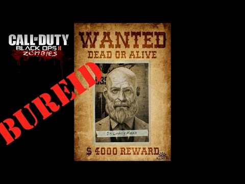 Видео: Call of Duty Black Ops 2 zombies пасхалка  за Максиса на карте Buried