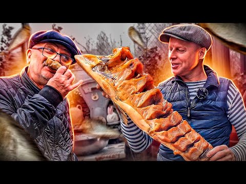 Видео: Не СМОТРЕТЬ!! На голодный желудок!! Рыбная кухня Липован