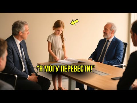 Видео: Компания Теряет МИЛЛИОНЫ Из-за Отсутствия Переводчика, Пока Дочь Уборщика Не Заходит В Зал...