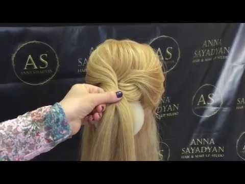 Видео: Низкий текстурный пучок. Анна Саядян. Видеоурок. Hairvideo
