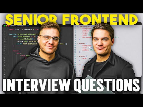 Видео: Вопросы для собеседования по фронтенду (средний/старший уровень)