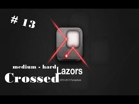 Видео: Lazors прохождение игры стаж 13 Crossed 120-130 уровни