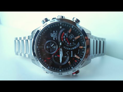 Видео: Casio Bluetooth. Edifice EQB-501XD-1A. Обзор\Review