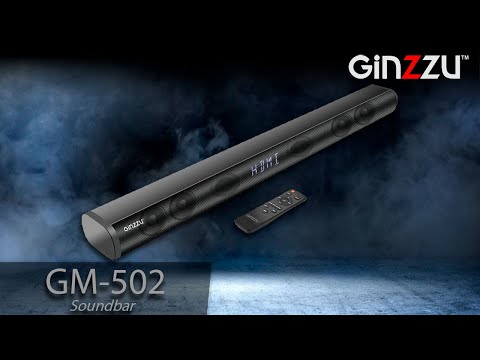 Видео: Обзор на Soundbar (саундбар) от GINZZU. Model: GM-502.