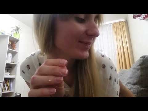 Видео: АСМР /массаж лица+кисточка+неразборчивый шепот