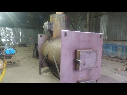 Видео: Сжигание сэконд хенда без дыма в печи МСП-2