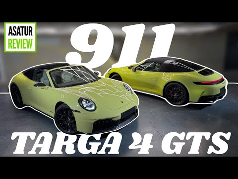 Видео: Привезли по конфигуратору Новые Porsche 911 992.2 Targa 4 GTS Cartagena Yellow Metallic 2025