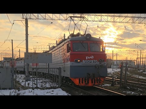 Видео: 2ЭС6 449 2ЭС6 180 и ВЛ10У 970