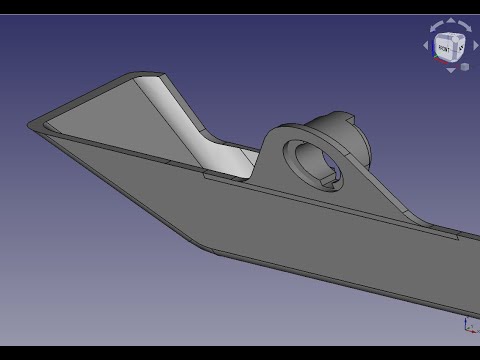 Видео: FreeCad Моделируем деталь