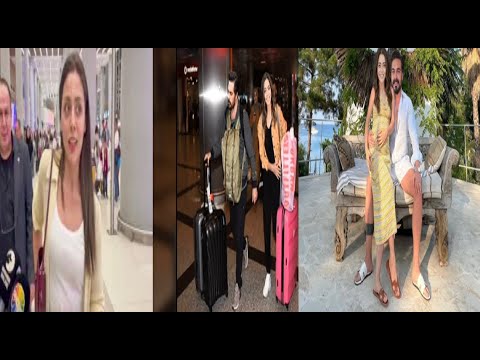 Видео: Сила Тюркоглу рассказала в аэропорту: Мы с мужем собираемся в отпуск