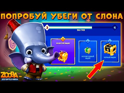 Видео: ИВЕНТ НА ЧЕРНЫЙ ЯЩИК - МЕСАХАРАТИ СЛОН ФРЭНК В ИГРЕ ZOOBA