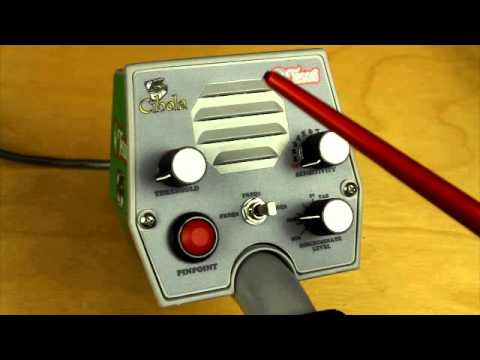 Видео: Tesoro Cibola Органы управления металлоискателя