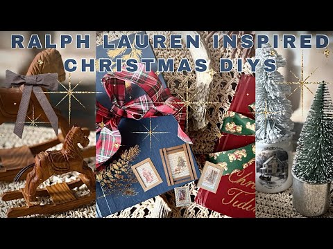 Видео: Превращаем находки из секонд-хенда в рождественский декор в стиле Ральфа Лорена. Пять элитных иде...
