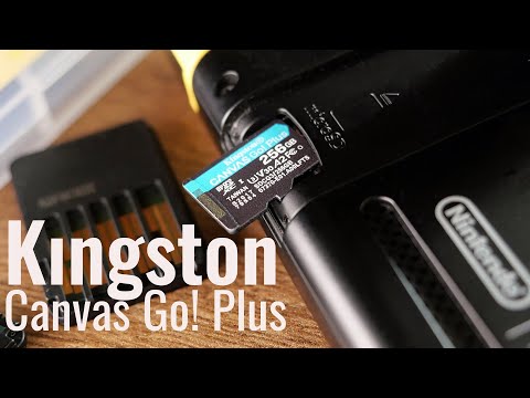 Видео: Тестируем карту памяти Kingston Canvas Go! Plus на 256 Гб | Опять лучшая карта для Nintendo Switch?