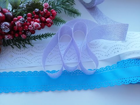 Видео: Без Заморочек и Возни! Зимние бантики из лент❄❄❄🎀