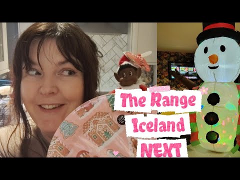 Видео: Рождественские покупки в NEXT | Iceland Grocery Haul & The Range