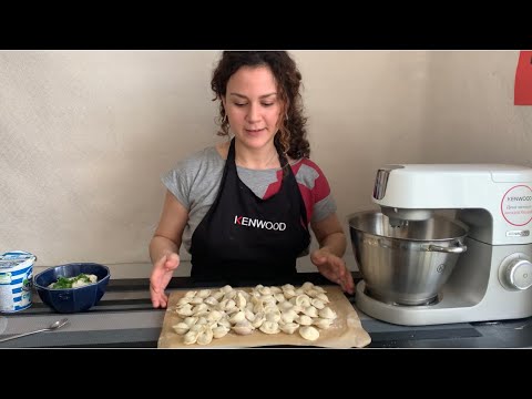 Видео: Домашние пельмени с помощью кухонной машины  Kenwood Chef Sense KVC5100T