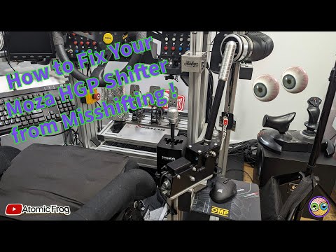Видео: Как исправить ошибку переключения передач Moza HGP HPattern! #mozaracing #simracing #atomicfrog