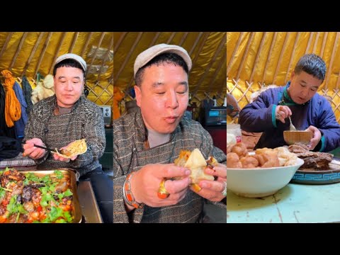 Видео: Традиционная жизнь монголов на пастбище! Монгольская кухня! Коллекция 3 #еда #кулинария #монголия