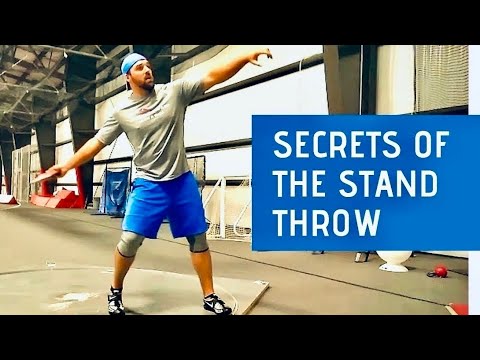 Видео: Техника метания диска стоя
