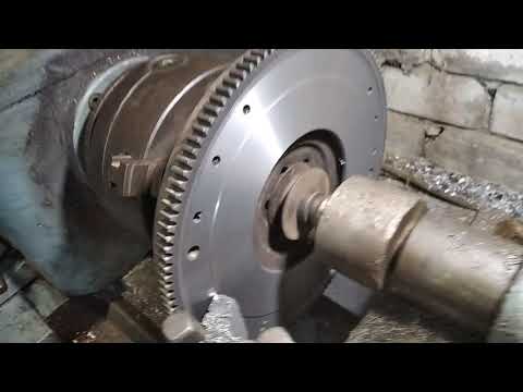 Видео: Проточка маховика ВАЗ 2111