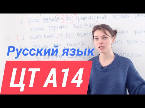 Видео: ЦТ А14. Вводные слова