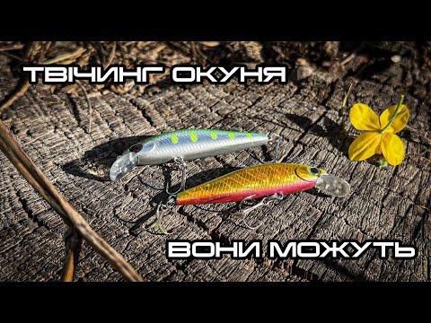 Видео: Цей воблер косить ОКУНІВ! Твічинг під ШОПЕНА, післянерестового окуня