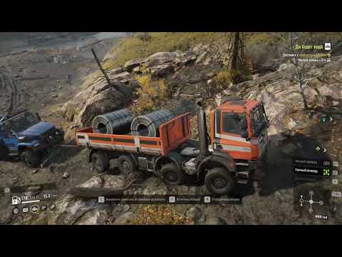 Видео: SnowRunner   DON. Let there be water.  (ДОН. Да будет вода)