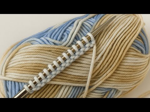 Видео: ВЫ ВИДИТЕ ЭТО ВПЕРВЫЕ! ЭТОТ УЗОР ДЛЯ ВЯЗАНИЯ — НАСТОЯЩЕЕ СОКРОВИЩЕ. ЛЕГКО И БЫСТРО.