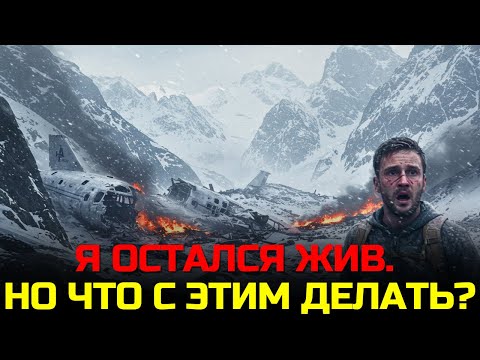 Видео: Выживший в авиакатастрофе.... Но Как выбраться из ледяного ада?