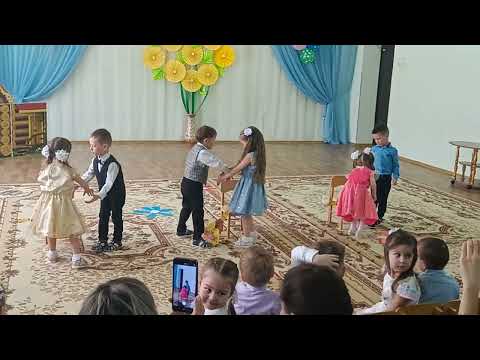 Видео: Старшая группа Фиалка детский сад 5 Туймазы. Праздник 8 марта,танец девушки фабричные