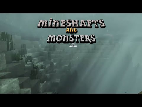 Видео: Mineshafts and Monsters на сервере - стрим 25 запись