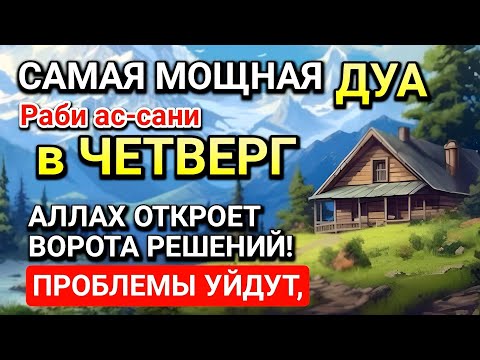 Видео: САМАЯ СИЛЬНАЯ ДУА в ЧЕТВЕРГ! РИЗК, БОГАТСТВО, УСПЕХ, СЧАСТЬЕ!