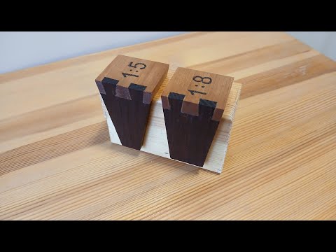 Видео: Шаблоны для соединения ласточкин хвост. Немного про разметку. 