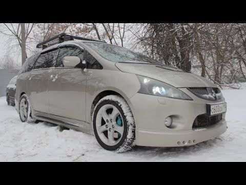 Видео: Mitsubishi Grandis - самый быстрый минивэн.