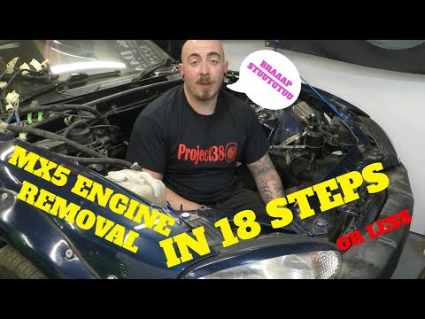Видео: Снятие двигателя MX5 за 18 шагов: сборка турбокомпрессора MX5, часть 6