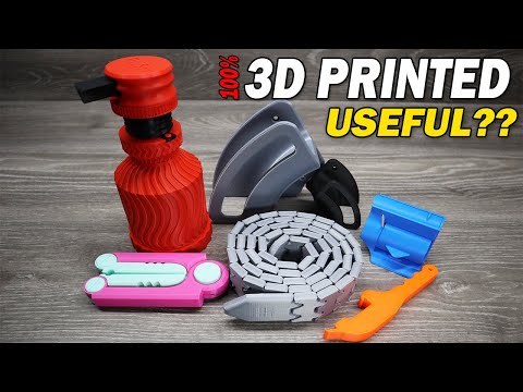 Видео: Я попробовал эти популярные 3D-принты — полезно или пустая трата времени?