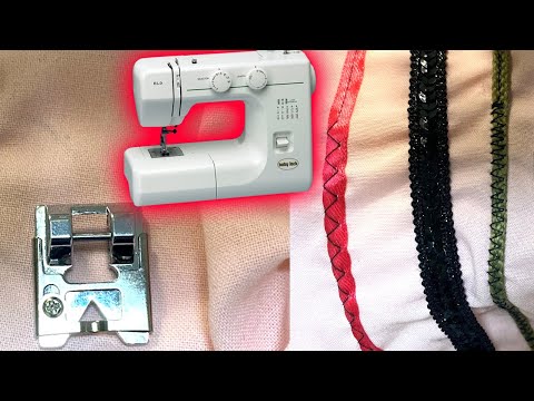 Видео: Лапка для лент, тесьмы и пайеток.Набор лапок для бытовых швейных машин.Шить легко.