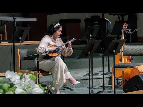 Видео: Муз участие «Господи, Тобой душа согрета» - Инна Рягузова и Виктор Афичук