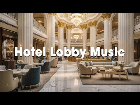 Видео: Почувствуйте успокаивающую атмосферу джаза в элегантном роскошном лобби отеля