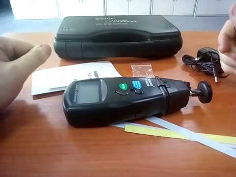 Видео: Обзор тахометра Walcom DT-6236B