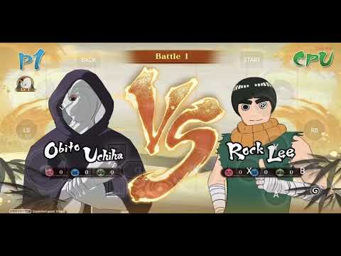 Видео: Обито против Рока Ли 