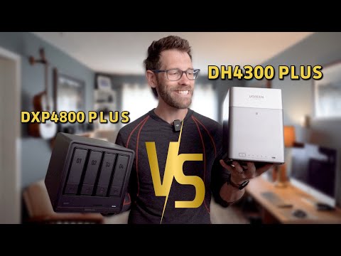 Видео: Лучший NAS UGREEN для творческих людей? DH4300 Plus против DXP4800 Plus